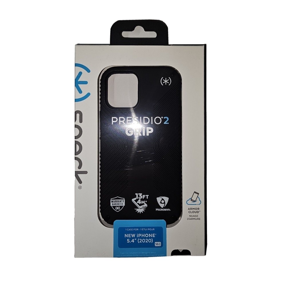 Speck Presidio2 Grip Series Case for Apple iPhone 12 Mini - Black NEW